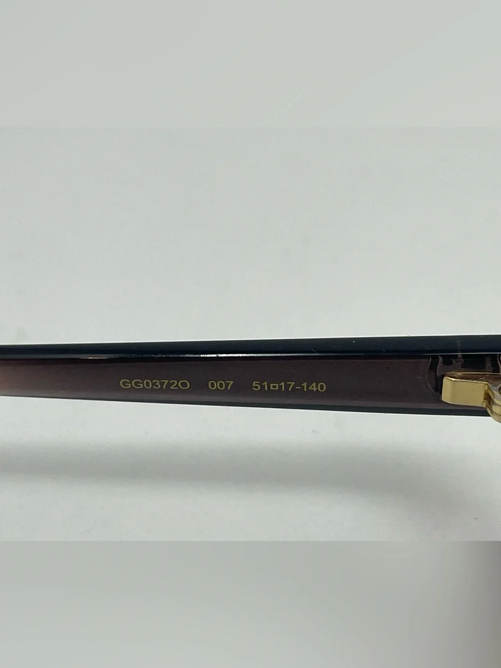 Gucci Eyeglasses Frames GG03720 007 Brown Fade 48-17-140